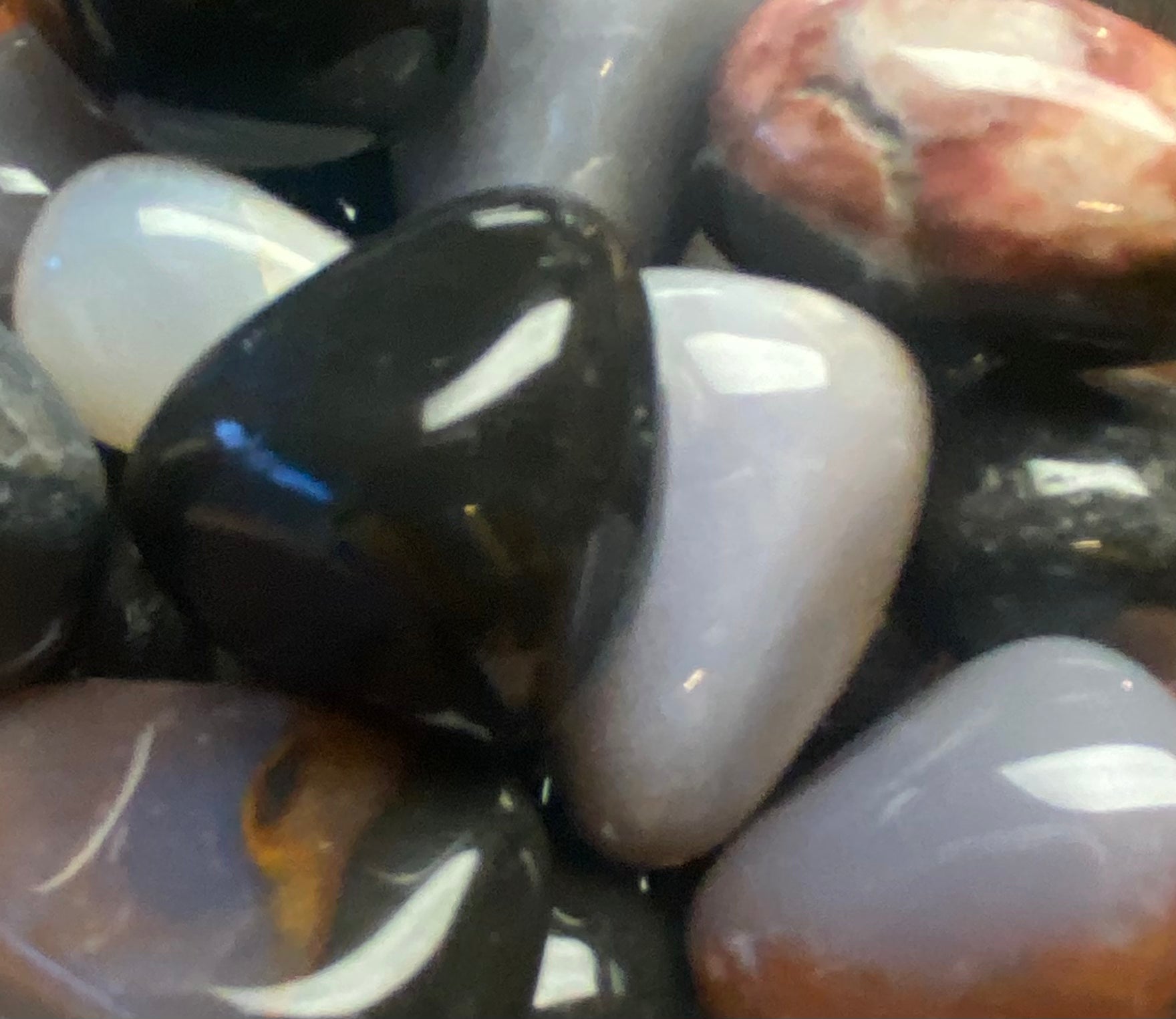 Black Sardonyx Tumble Large Mountain Mineral Market
